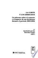 La corte y los derechos