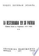 La desterrada en su patria