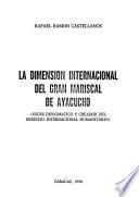 La dimensión internacional del gran mariscal de Ayacucho