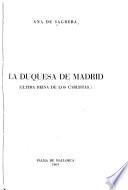 La duquesa de Madrid
