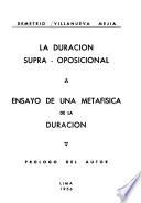 La duracion supra-oposicional