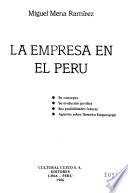 La empresa en el Perú
