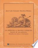 La Epístola a Mateo Vázquez