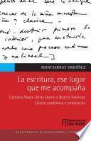 La escritura, ese lugar que me acompaña