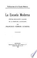 La escuela moderna