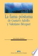 Libro La fama póstuma de Gustavo Adolfo y Valeriano Bécquer