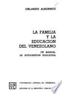 La familia y la educación del venezolano
