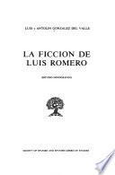 La ficción de Luis Romero