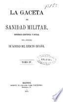 La Gaceta de sanidad militar