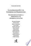 La globalización y el Consenso de Washington
