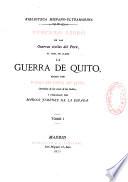 La guerra de Quito