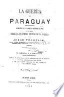 La guerra del Paraguay