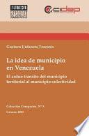 La idea de municipio en Venezuela