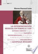 La interpretación musical en torno a 1750