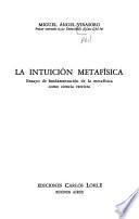 La intuición metafísica
