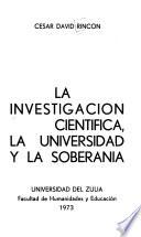 La investigación cientifica