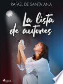 La lista de autores