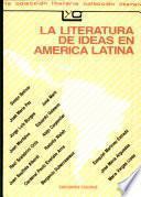 La Literatura de ideas en América Latina