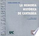 La memoria histórica de Cantabria