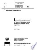 La migración internacional en América Latina y el Caribe