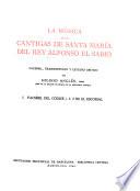 La musica de Las cantigas de Santa Maria: Facsimil del Codice j.b. 2 de El Escorial
