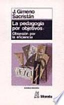 Libro La pedagogía por objetivos