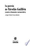 La poesía de Nicolás Guillén
