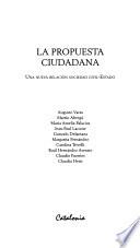 La propuesta ciudadana