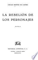 La rebelión de los personajes