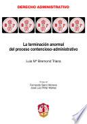 La terminación anormal del proceso contencioso-administrativo