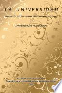La Universidad Alcance De Su Labor Educativa Y Social Y Conferencias Filosóficas