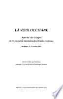 La voix occitane