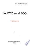 La voz en el eco