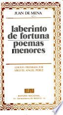Laberinto de fortuna ; Poemas menores