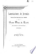 Lamentaciones de Jeremías