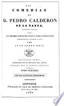 Las comedias de d. Pedro Calderon de la Barca,