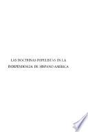 Las doctrinas populistas en la independencia de Hispano-América