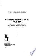 Las ideas políticas en el Táchira