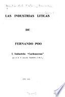 Las industrias liticas de Fernando Poo