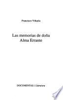 Las memorias de doña Alma Errante