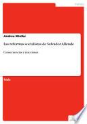 Las reformas socialistas de Salvador Allende