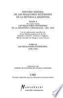 Las relaciones exteriores de la Argentina consolidada, 1881-1943
