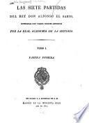 Las siete partidas del Don rey Alfonso el Sabio