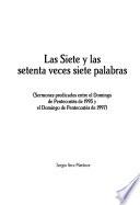 Las siete y las setenta veces siete palabras