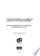 Las violaciones a la libertad sindical en el Perú (1980-2002)