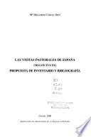 Las visitas pastorales de España (Siglos XVI-XX)