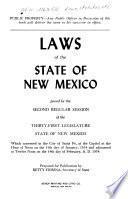 Laws of the State of New Mexico