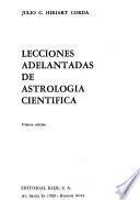 Lecciones adelantadas de astrología científica