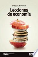 Lecciones de economía