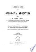 Lecciones de geografía argentina